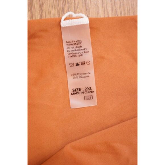 Herseas High-Waisted Bikini Set - Floral Reversible Bottom, Size 2XL, NWOT - Picture 11 of 12